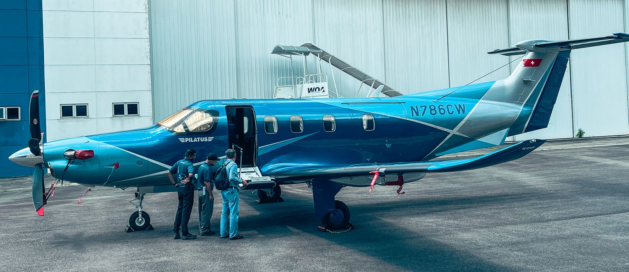 WoA appointed Pilatus PC12NGX Service Center