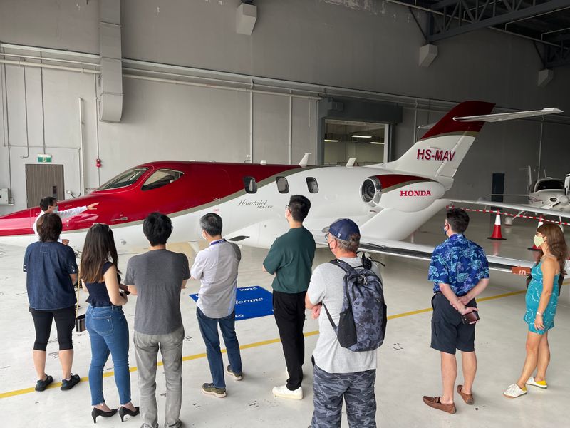 HondaJet Elite S Aircraft Appreciation Day by WOA